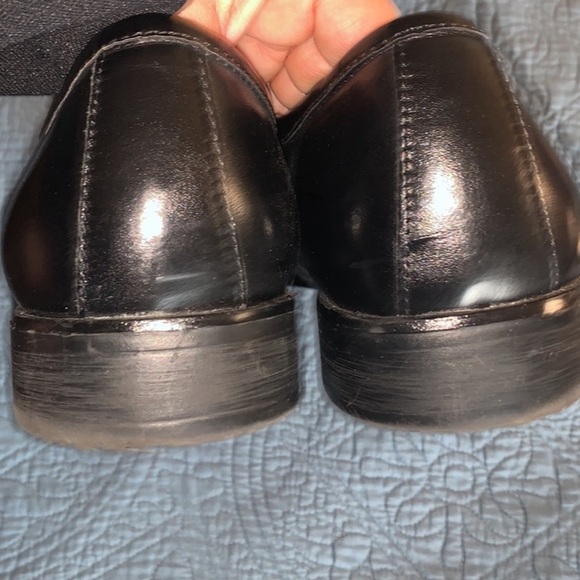 Steve Madden Mens Safety Black Square Toe Slip On Casual Loafers Shoes Size 11.5 - Picture 6 of 9